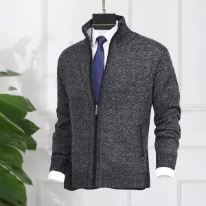 Trendy men's full-zip cardigan | Sylas