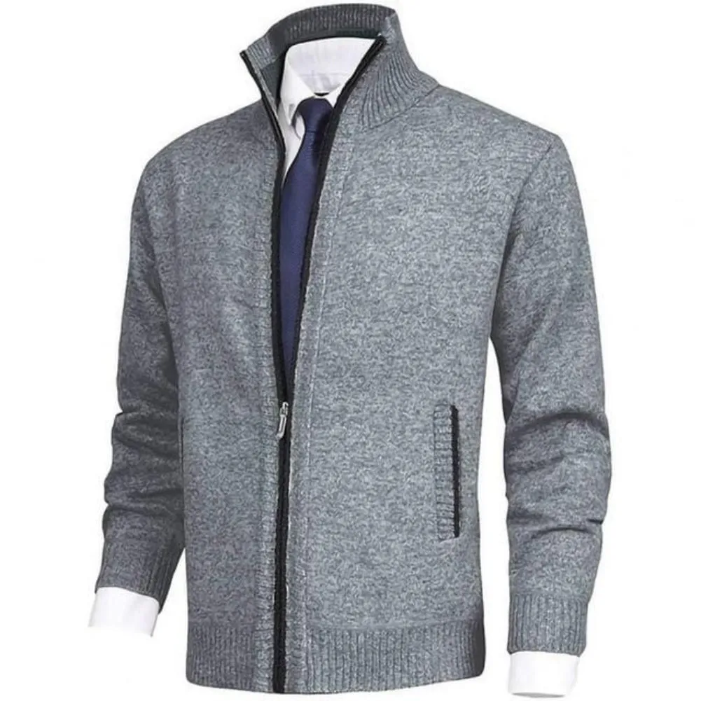 Trendy men's full-zip cardigan | Sylas
