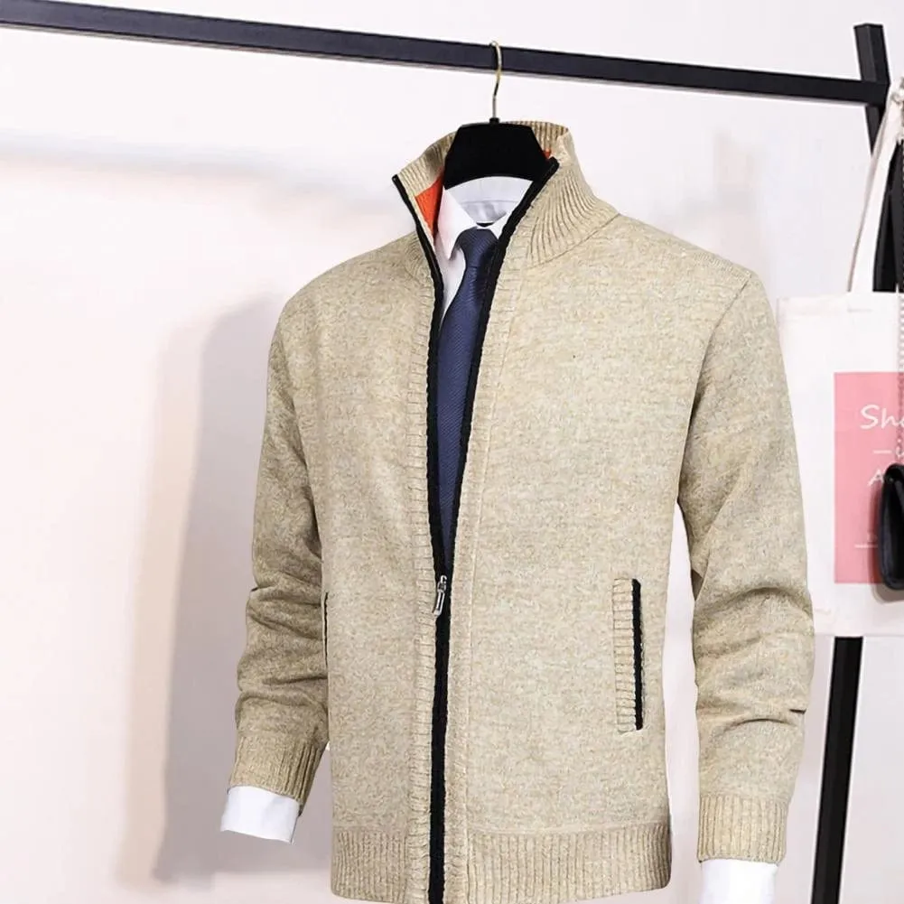 Trendy men's full-zip cardigan | Sylas