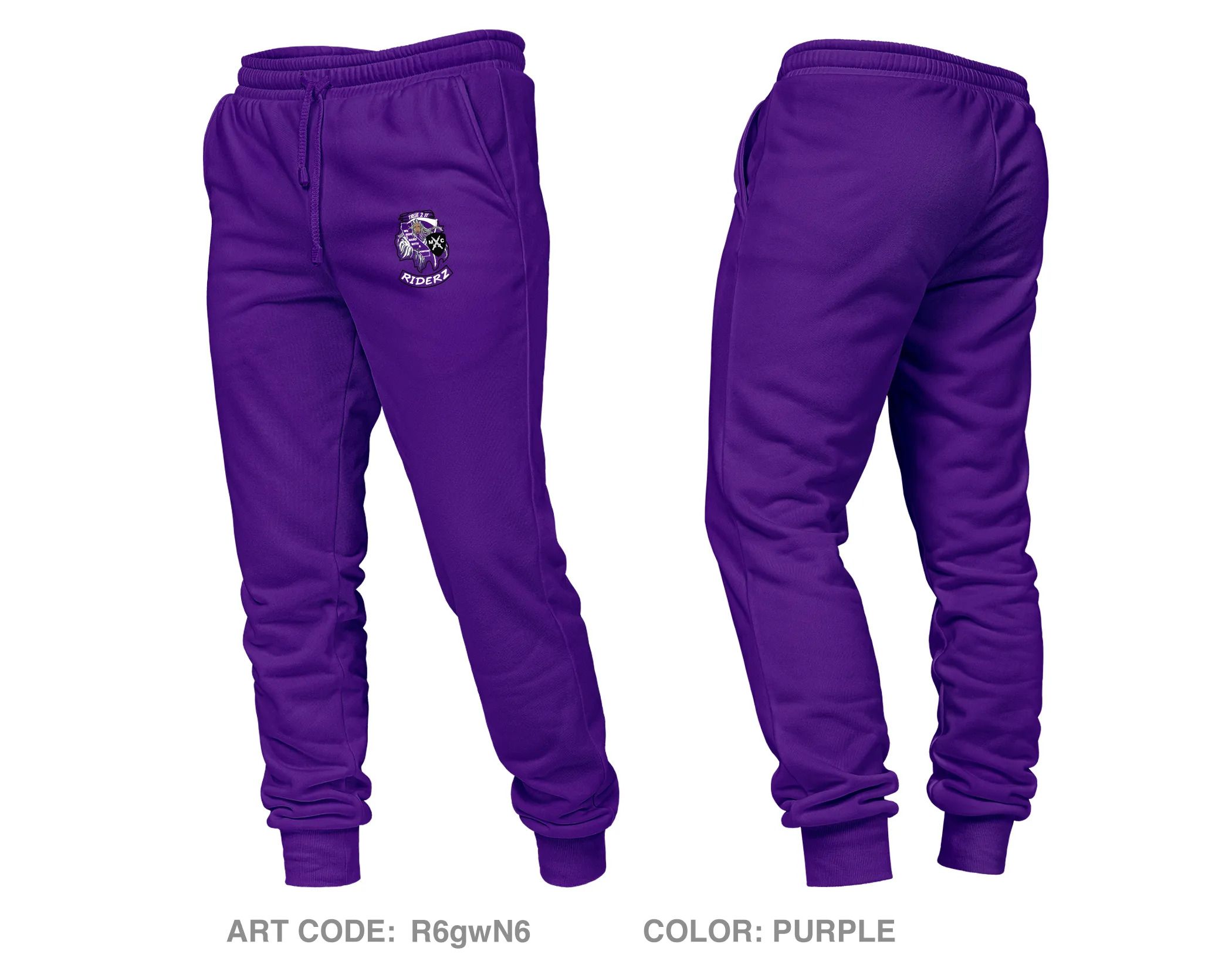 True 2 It Ladies MC Core Unisex Performance Joggers - R6gwN6