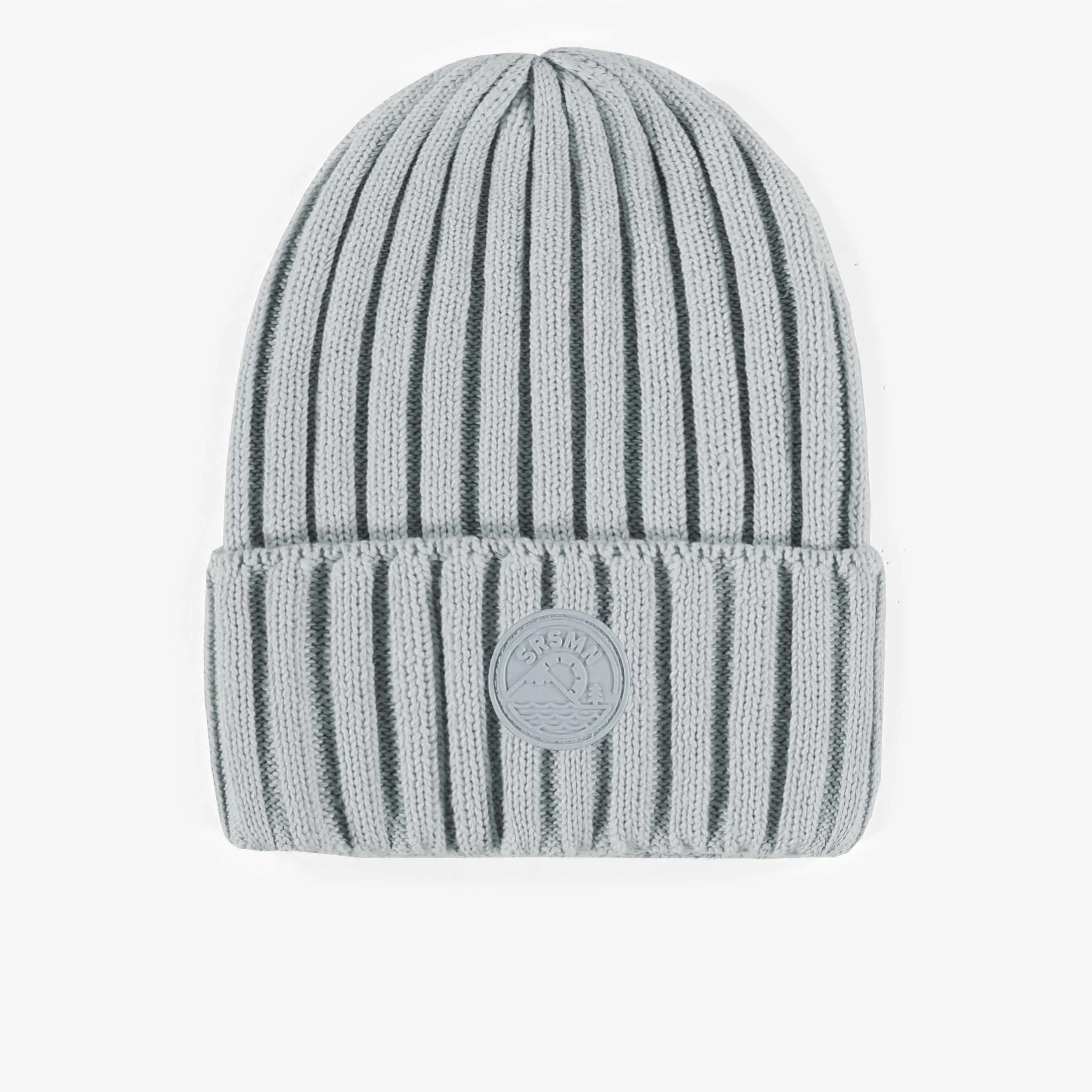 Tuque bleue en maille, enfant || Blue toque in knit, child