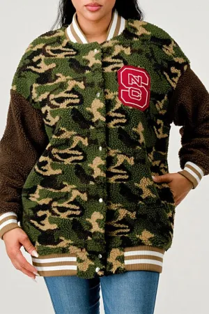 Urban Camo - Camouflage  Letterman Jacket