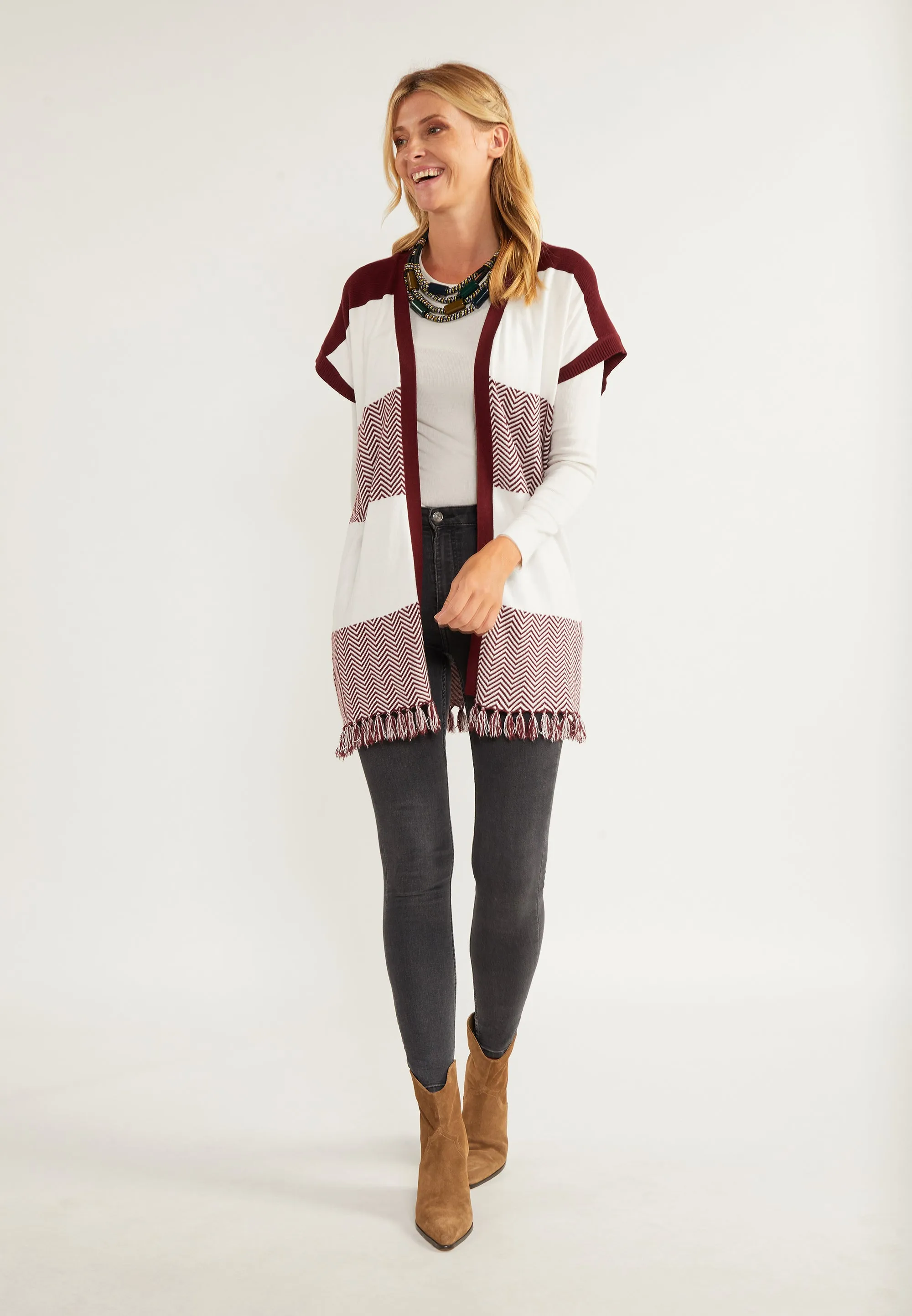 usha FESTIVAL Women's Knitted Vest