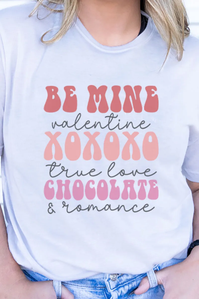 Valentine Favorite Things Adult Soft-Tek Blend T-Shirt