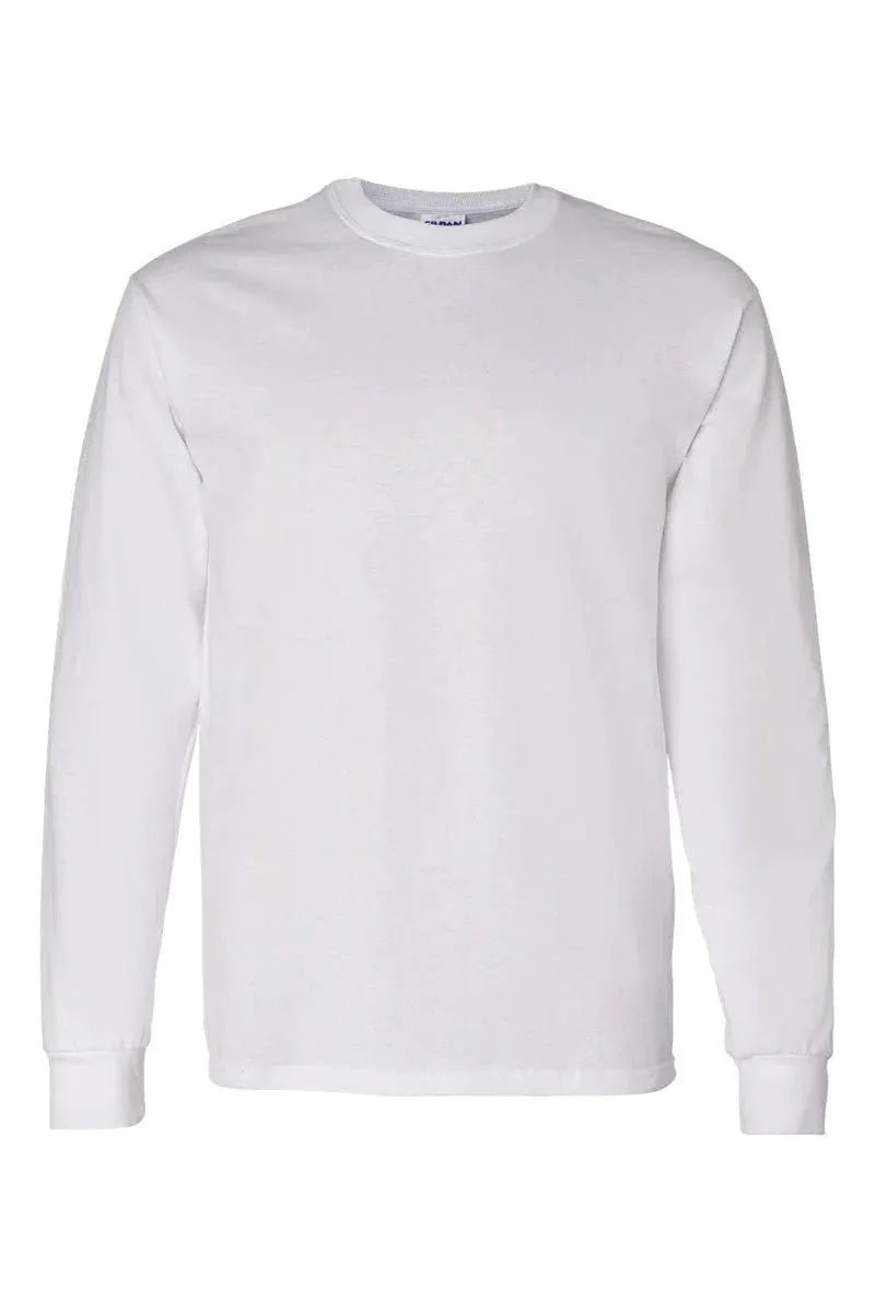 Valentine Vibes Faux Sequin Transfer Heavy Cotton Long Sleeve Adult T-Shirt
