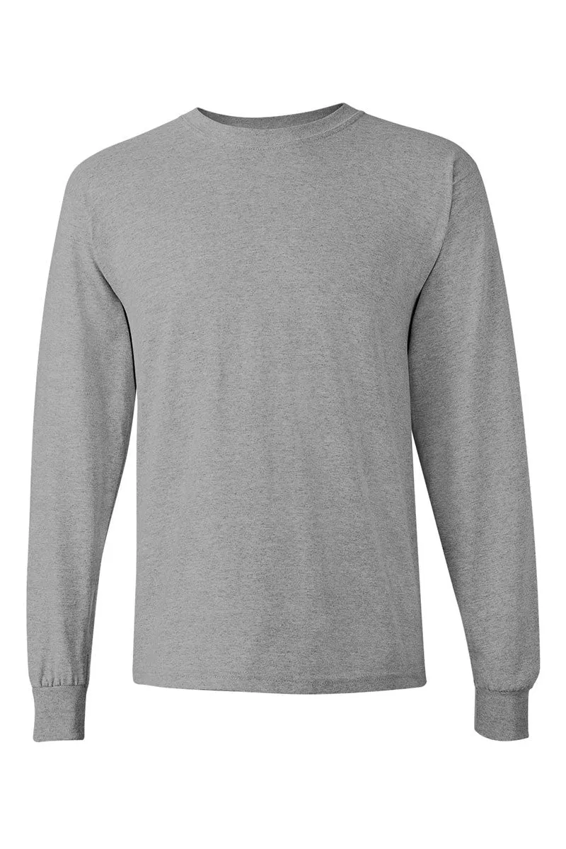 Valentine Vibes Faux Sequin Transfer Heavy Cotton Long Sleeve Adult T-Shirt