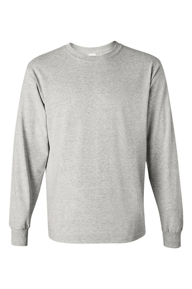Valentine Vibes Faux Sequin Transfer Heavy Cotton Long Sleeve Adult T-Shirt