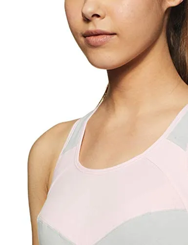 Van Heusen Antibacterial Wireless Lightly Padded Sports Bra (44004_Lt Grey_M)