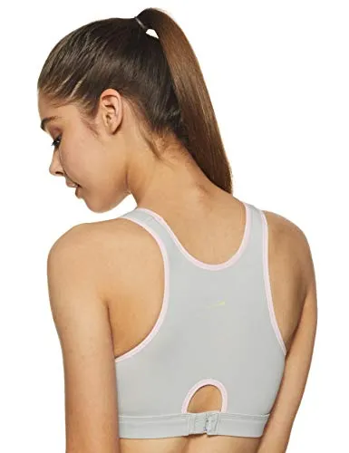 Van Heusen Antibacterial Wireless Lightly Padded Sports Bra (44004_Lt Grey_M)