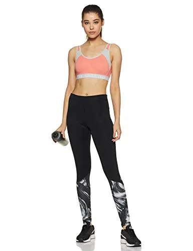 Van Heusen Antibacterial Wireless Non Padded Sports Bra (44007_CORAL_L)