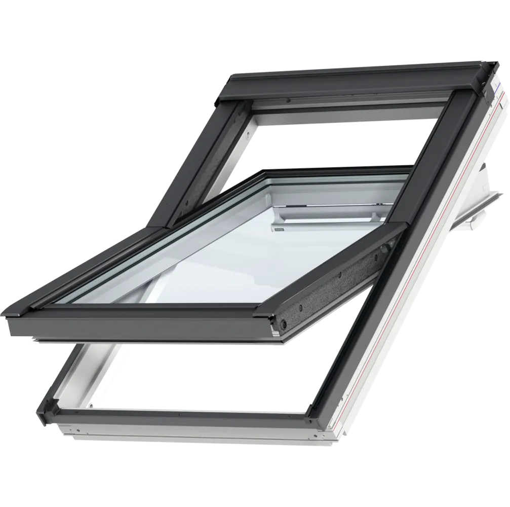 VELUX GGL CK02 2070 White Painted Centre-Pivot Window (55 x 78 cm)