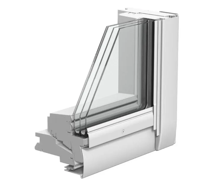 VELUX GGL MK08 2066 White Painted Triple Glazed Centre-Pivot Window (78 x 140 cm)