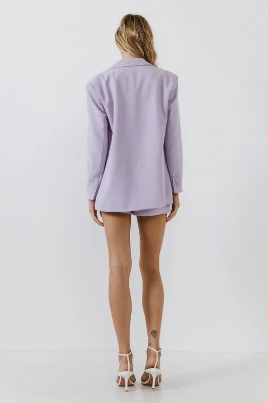 Waist Band Shorts (Pink or Lilac)