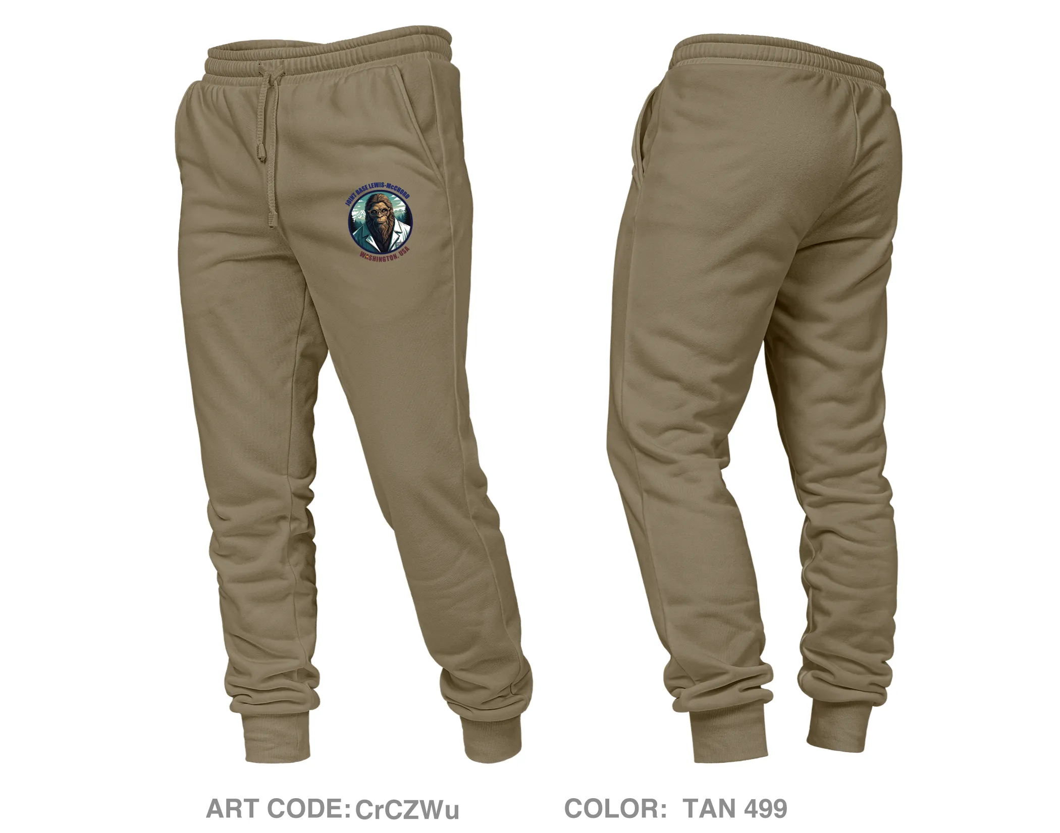 Walter Reed Army Institute of Research - West (WRAIR-W) Core Unisex Performance Joggers - CrCZWu