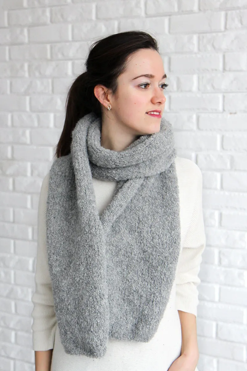 Warm Alpaca Wool Winter Scarf For Women