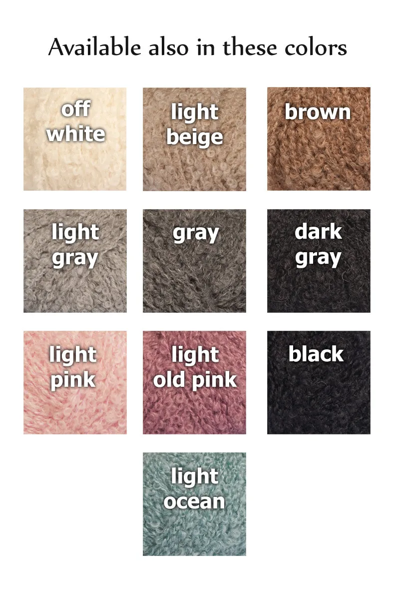 Warm Alpaca Wool Winter Scarf For Women