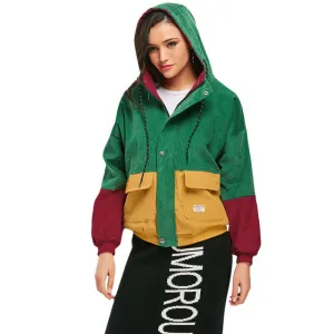 Warm Drawstring Coat
