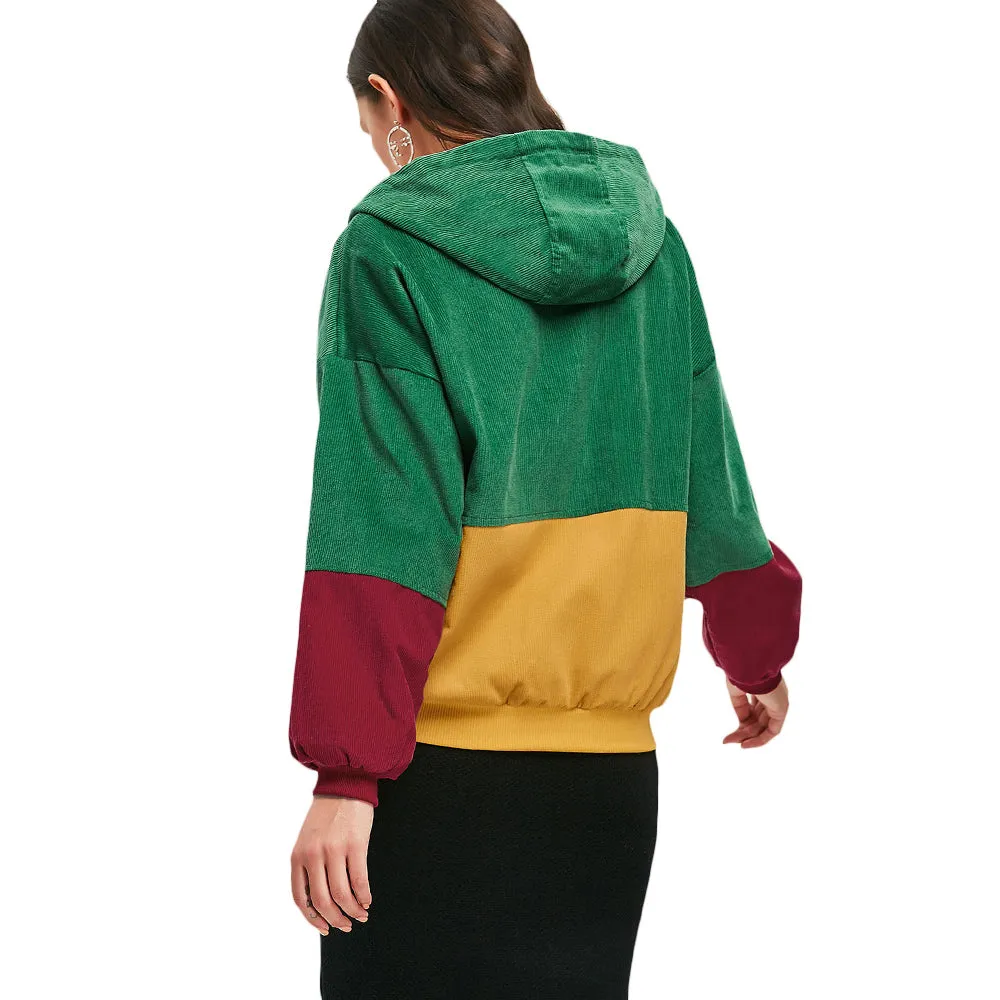 Warm Drawstring Coat