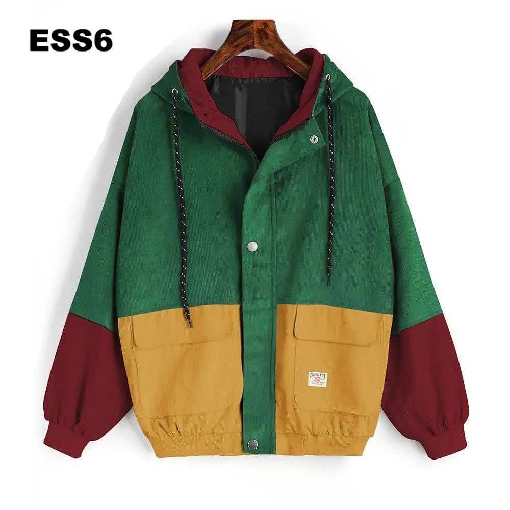 Warm Drawstring Coat