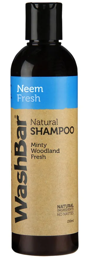 WashBar Natural Shampoo Neem Fresh for Pets
