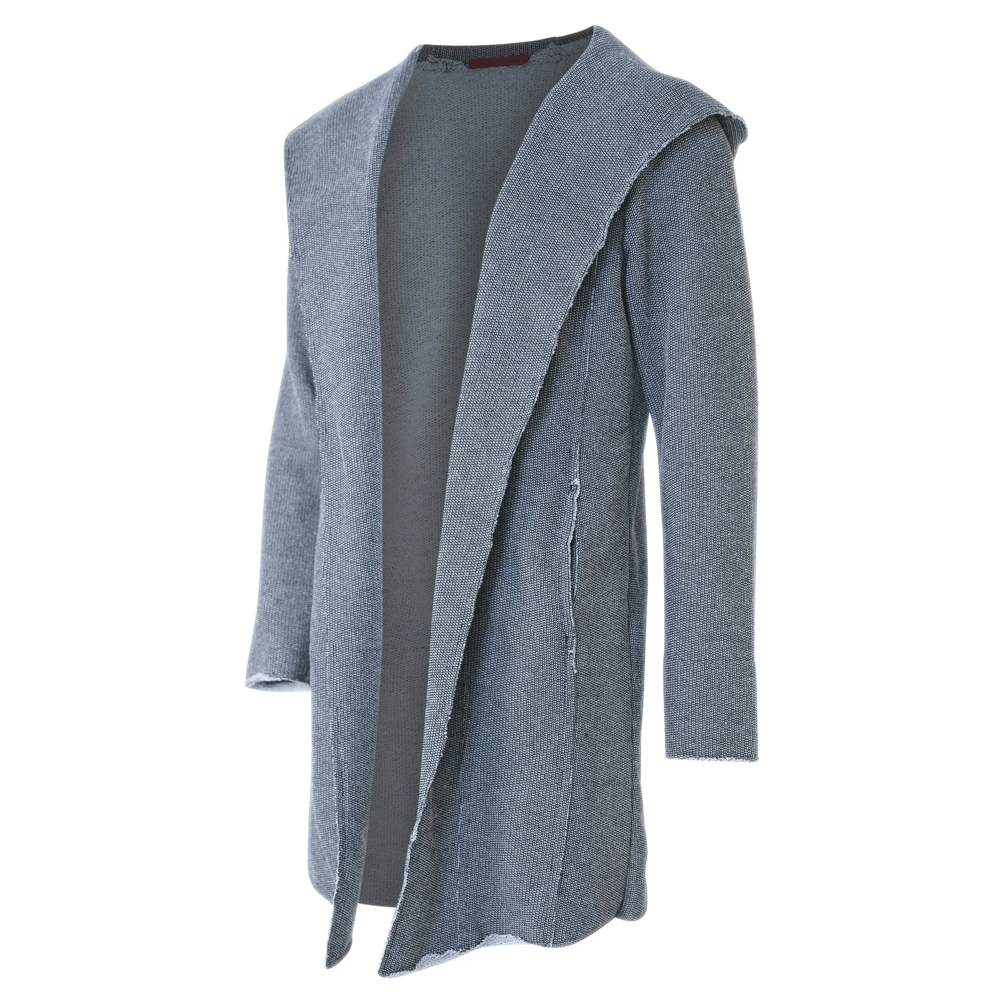 Watson Gray Open Front Hooded Jacket