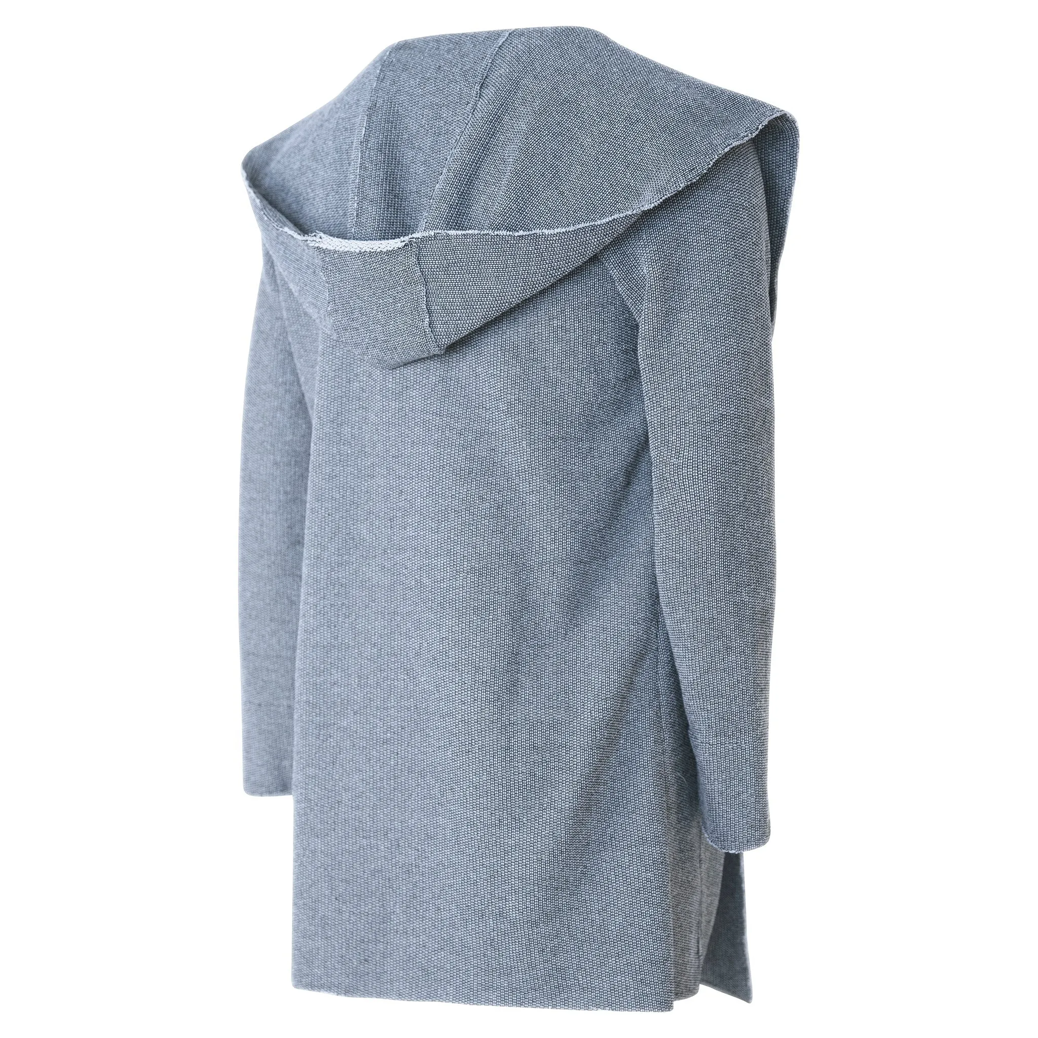Watson Gray Open Front Hooded Jacket