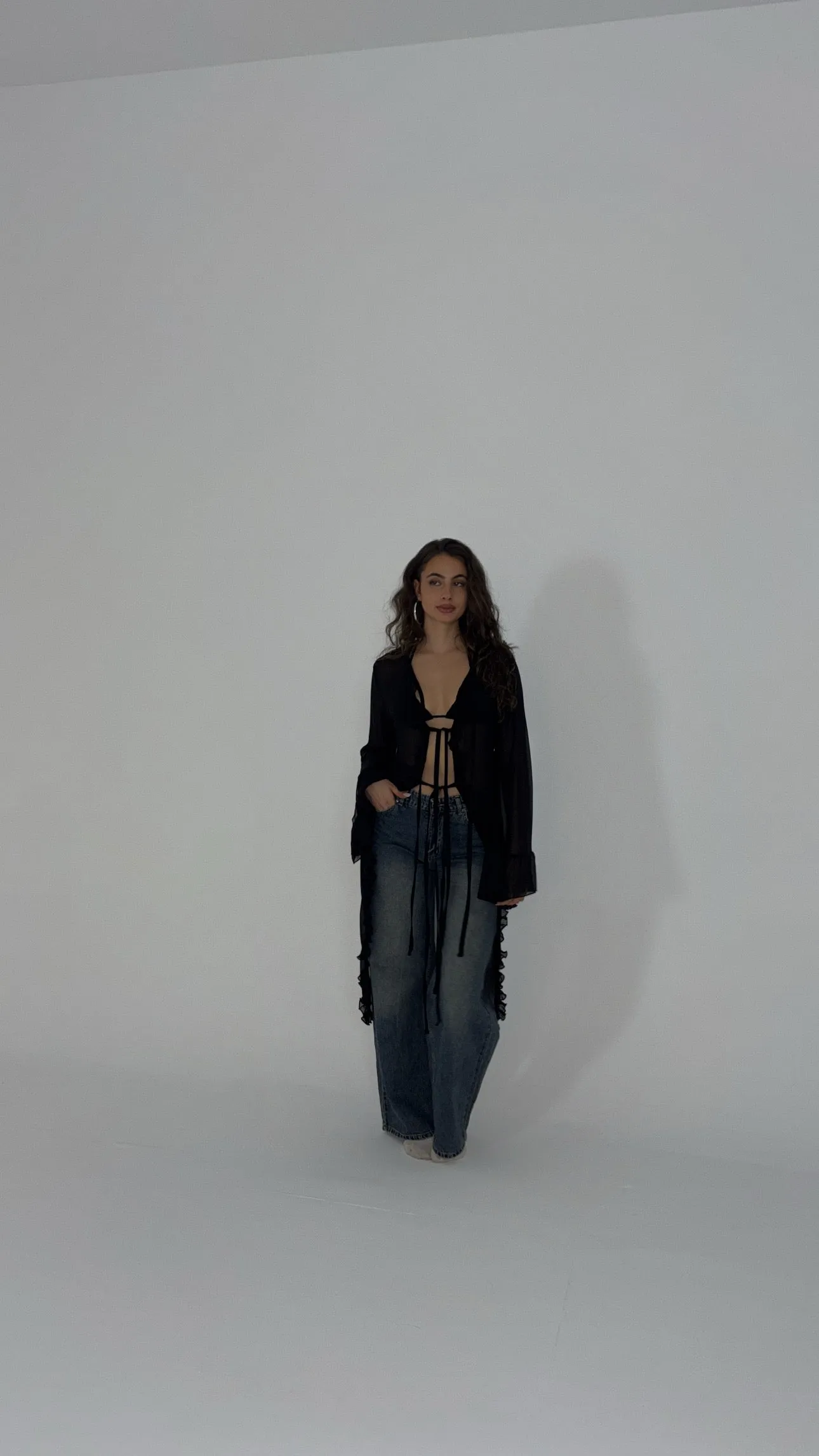 Wavelet Wrap Cardigan