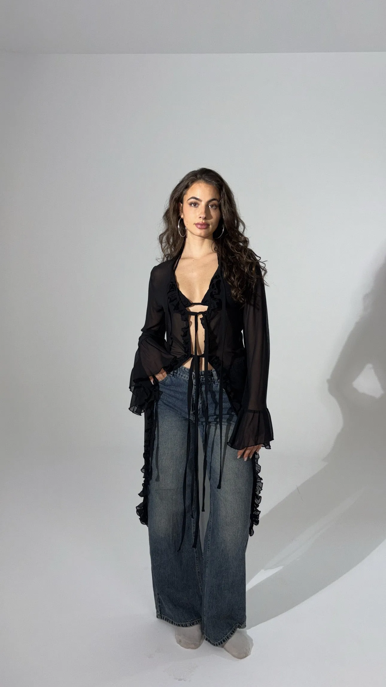 Wavelet Wrap Cardigan