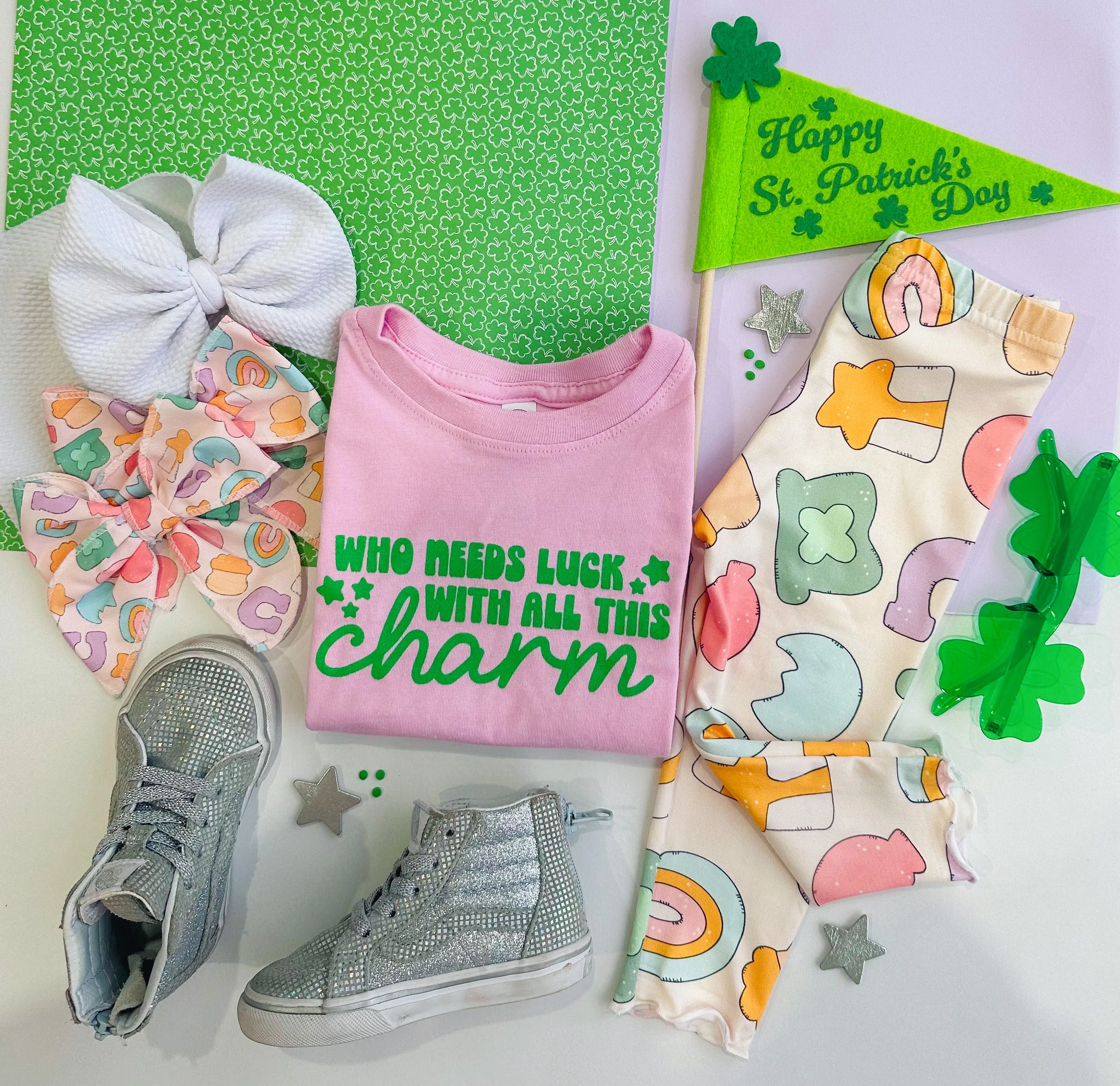 who needs luck tee