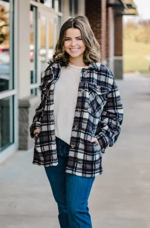 Wild Child Plaid Shacket