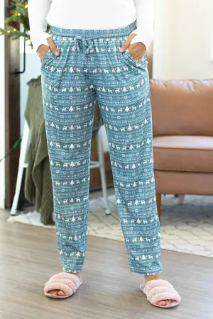 Winter Wonderland Michelle Mae Lounge Pants