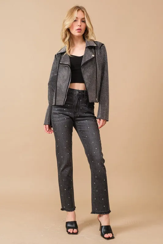 With the Band Moto Jacket