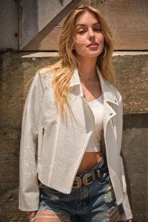With the Band Moto Jacket