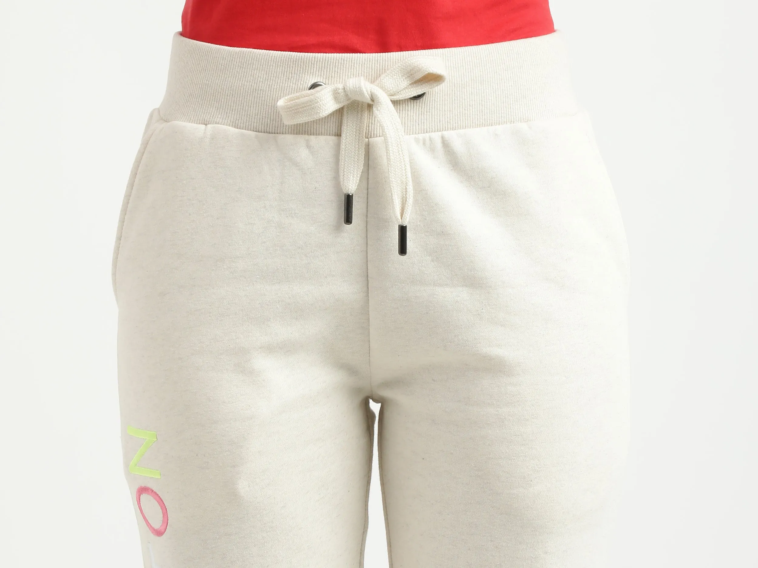 Women Embroidered Regular Fit Joggers