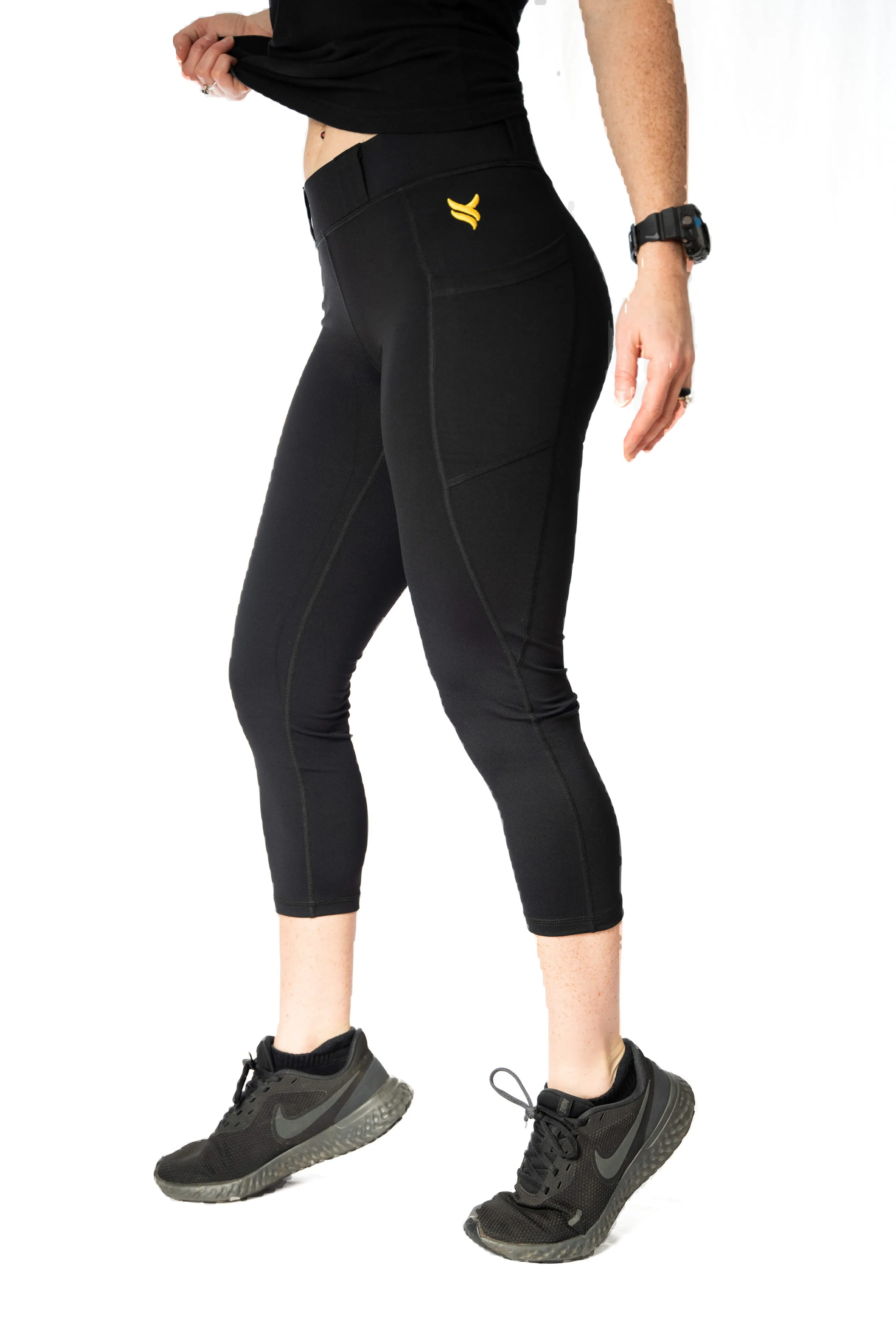 Women's Carry Capri - Black
