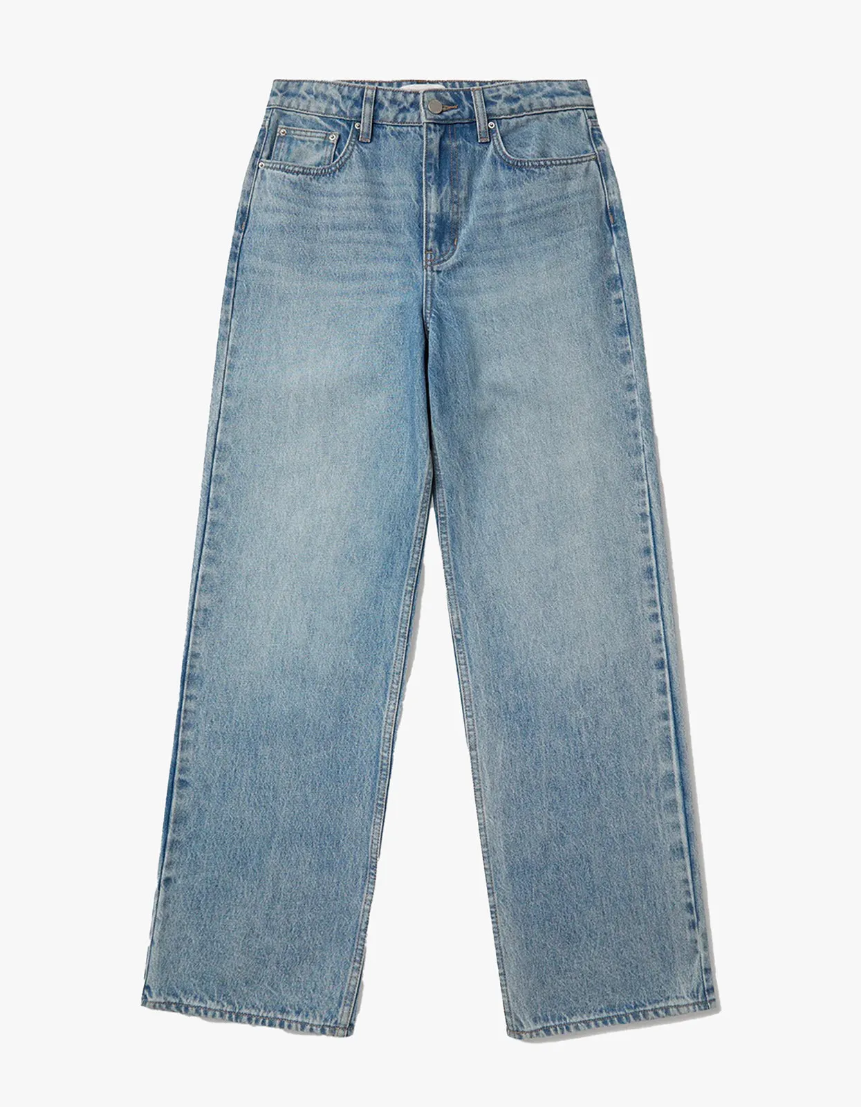 Womens Relaxed Jean - Indigo Fade