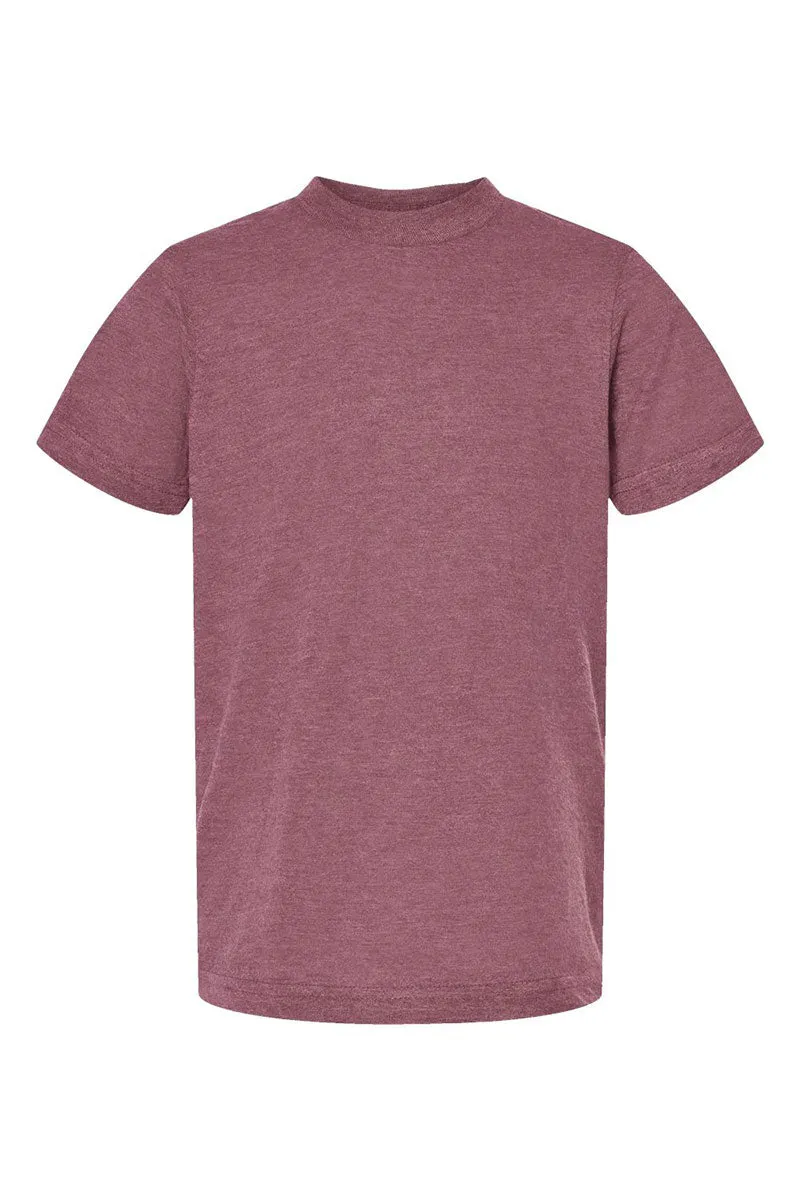 Youth Happy Face Mardi Gras Fine Jersey Tee