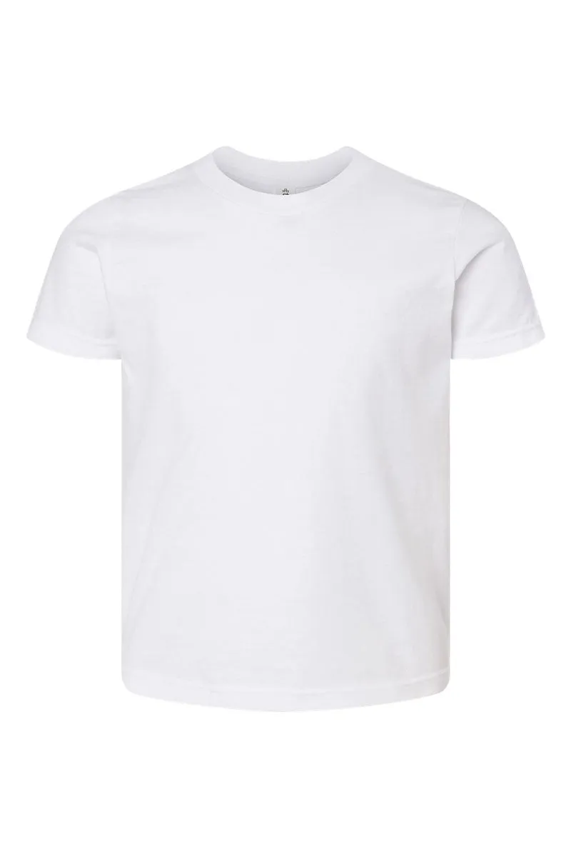 Youth Happy Face Mardi Gras Fine Jersey Tee