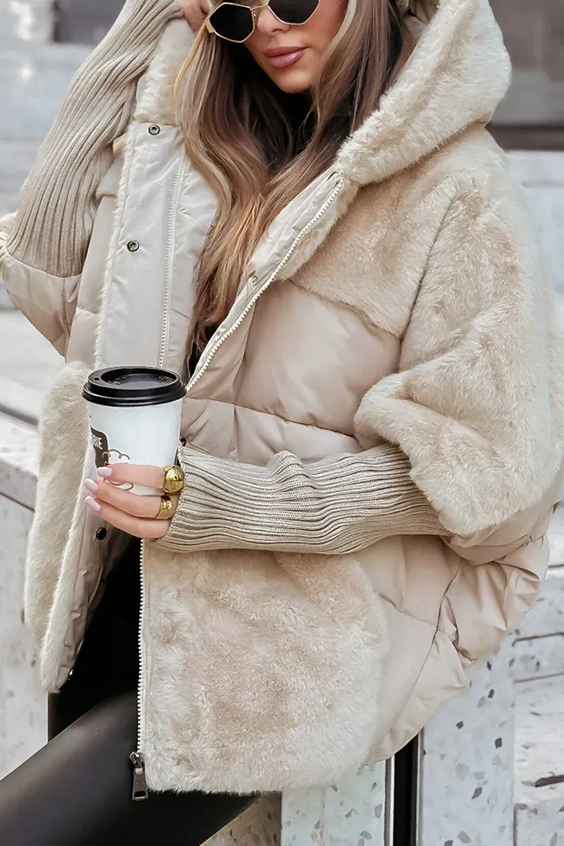 Zoey - Cozy Layered Winter Jacket