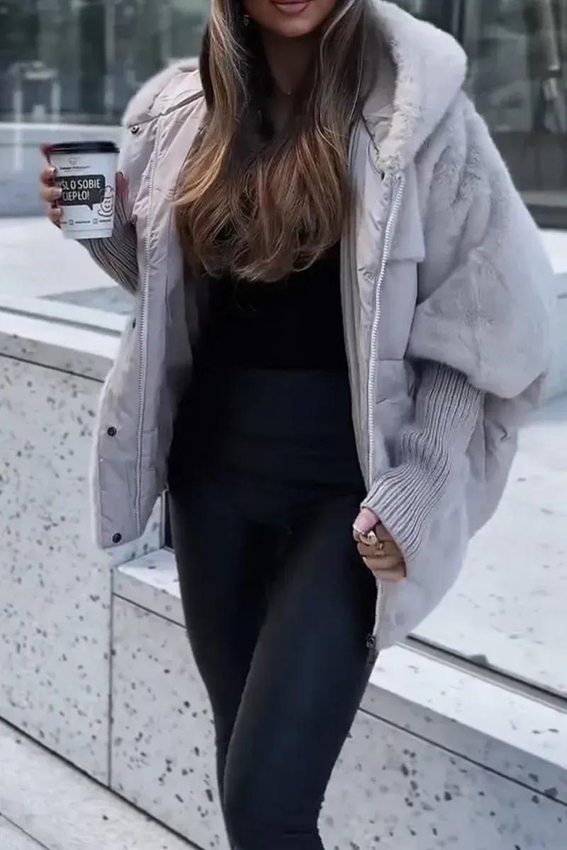 Zoey - Cozy Layered Winter Jacket
