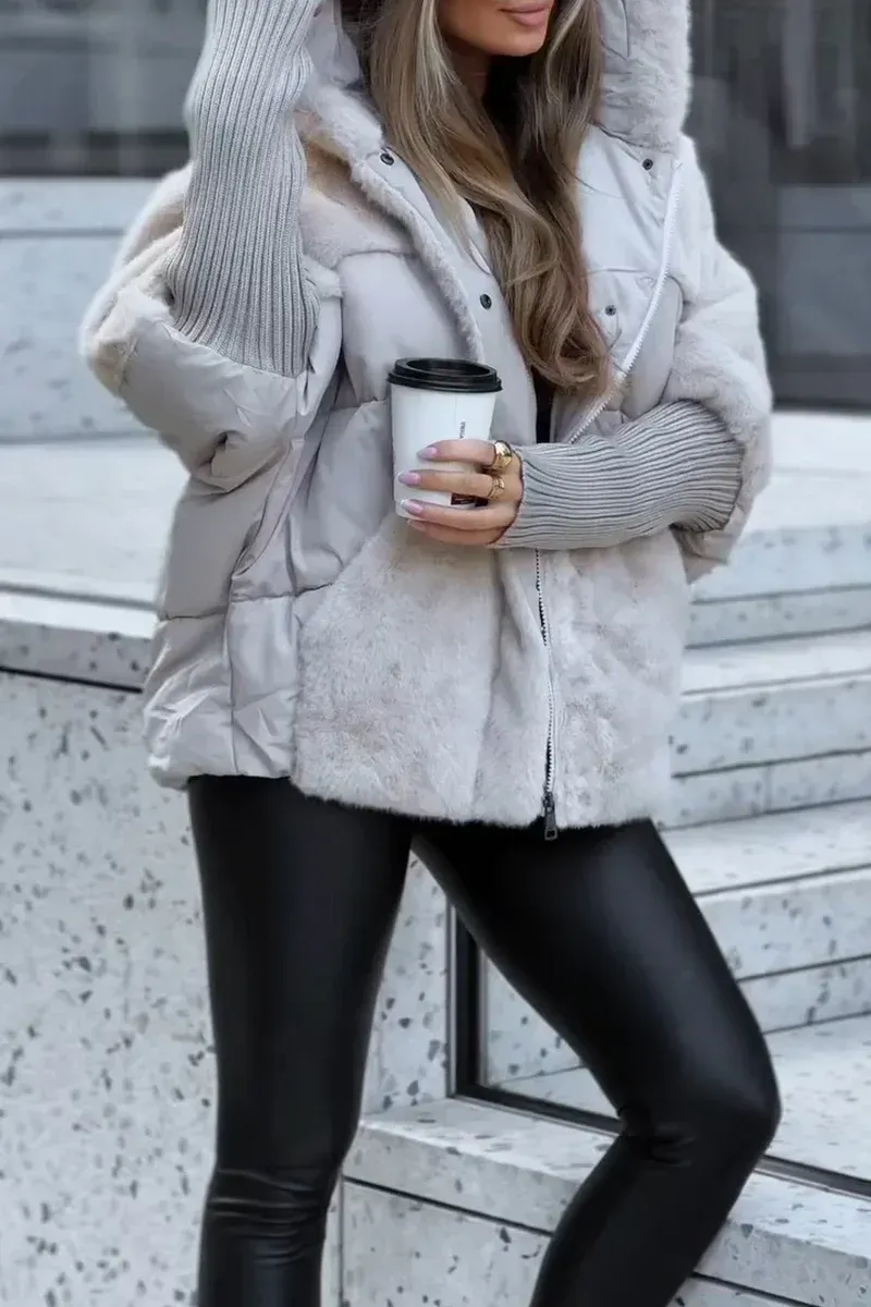 Zoey - Cozy Layered Winter Jacket